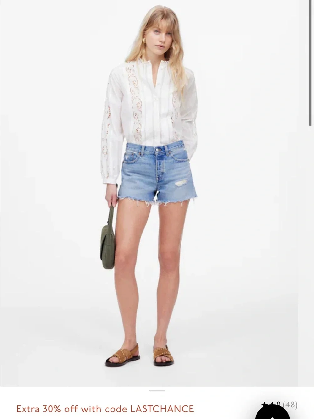 Madewell light blue
